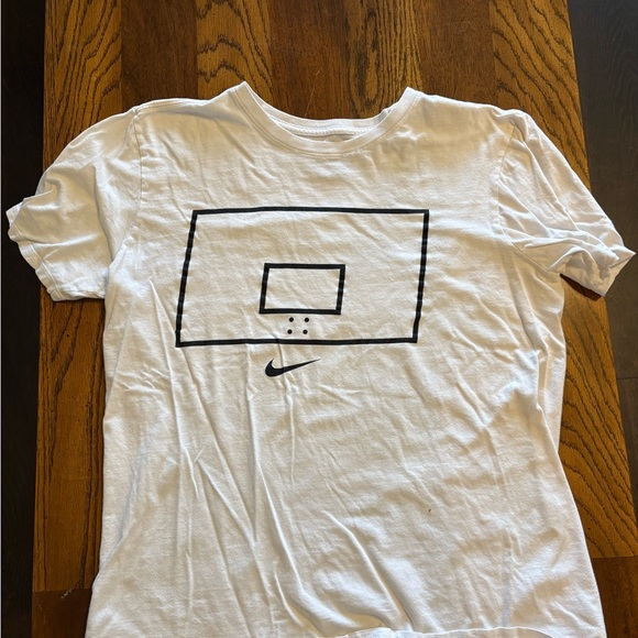 Nike White Tee with Black Graphic - Picture 2 of 3